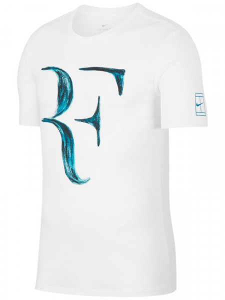  Nike RF Tee - white/neo turquoise