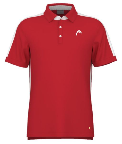 Polo de tennis pour hommes Head Slice Polo Shirt - red