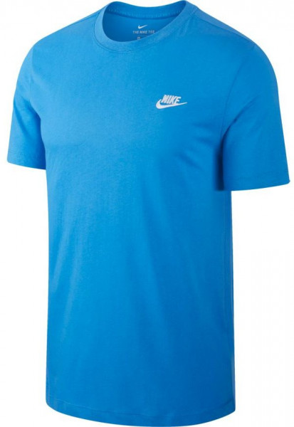  Nike NSW Club Tee M - pacific blue/white