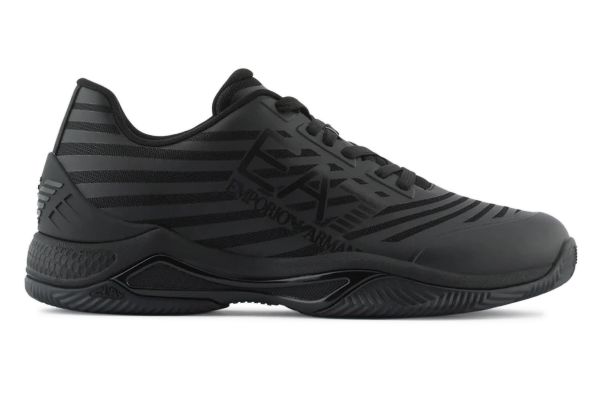  EA7 Unisex Woven Sneaker - triple black