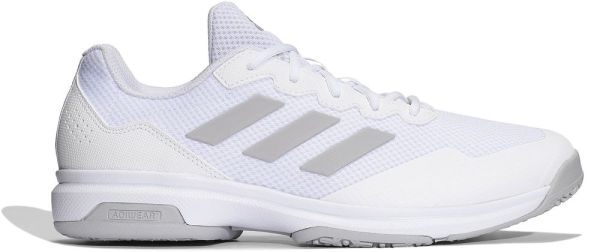 Vīriešiem tenisa apavi Adidas GameCourt 2 Omnicourt - footwear white/matte silver/cloud white