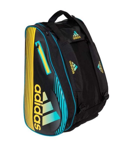 Sac de padel Adidas Tour Racket Bag - black/yellow