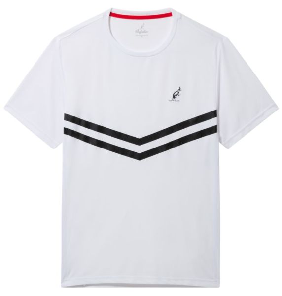 Men's T-shirt Australian Tennis Crew Ace - White