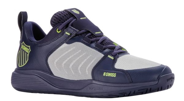 Zapatillas de tenis para hombre K-Swiss Ultrashot Team - peacoat/gray violet/lime green