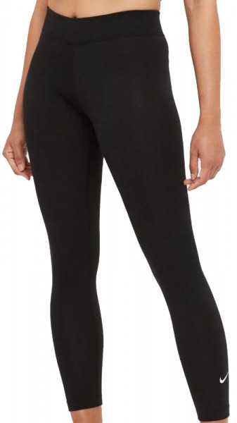 Leginsy Nike SportsWear Essential Women's 7/8 Mid-Rise Leggings - black/white