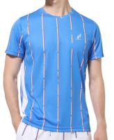 Férfi póló Australian Ace T-Shirt With Stripes Print - blu zaffiro Férfi póló Australian Ace T-Shirt With Stripes Print - blu zaffiro