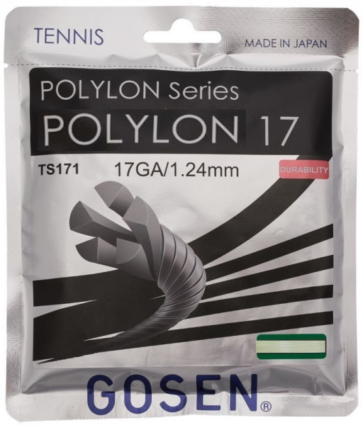 Corda da tennis Gosen Polylon 17 (12.2 m) - natural