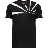 Herren Tennis-T-Shirt Le Coq Sportif TENNIS Tee SS 20 No.2 M - black