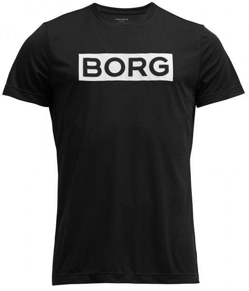  Björn Borg Tee Atos - black beauty