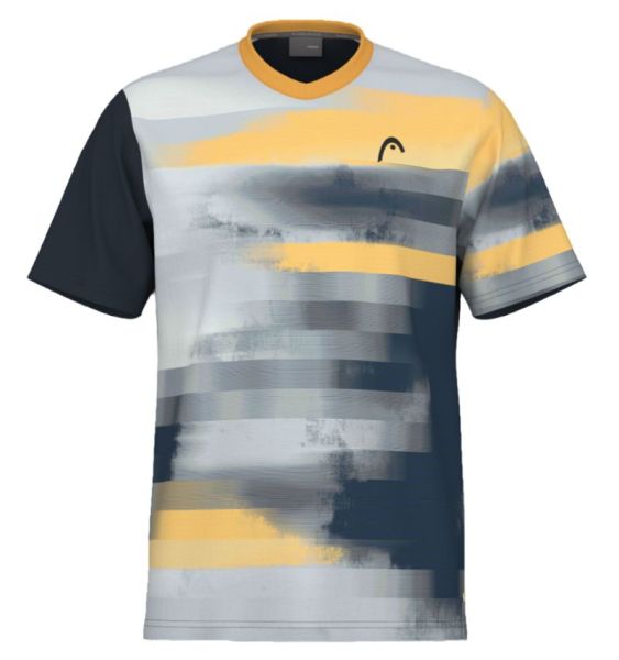 Koszulka chłopięca Head Boys Vision Topspin T-Shirt - navy/print vision