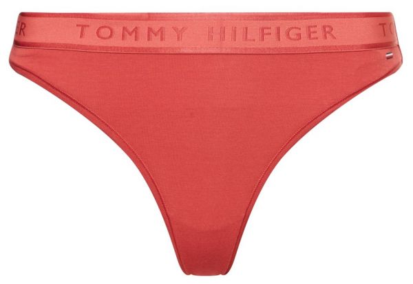 Damen Unterhosen Tommy Hilfiger Thong 1P - frosted cranberry