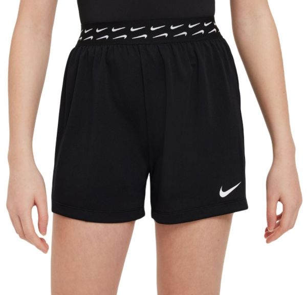 Шорти за момичета Nike Dri-Fit Trophy Training Shorts - black/white