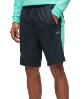Tenisa šorti vīriešiem BOSS x Matteo Berrettini Regular-Fit Shorts In Stretch Fabric - dark blue Tenisa šorti vīriešiem BOSS x Matteo Berrettini Regular-Fit Shorts In Stretch Fabric - dark blue
