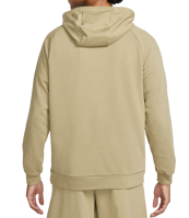 Férfi tenisz pulóver Nike Dri-Fit Hoodie PO Swoosh - natural olive/sequoia Férfi tenisz pulóver Nike Dri-Fit Hoodie PO Swoosh - natural olive/sequoia