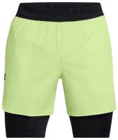 Pantaloncini da tennis da uomo Under Armour Men's Vanish Elite 2in1 - Verde