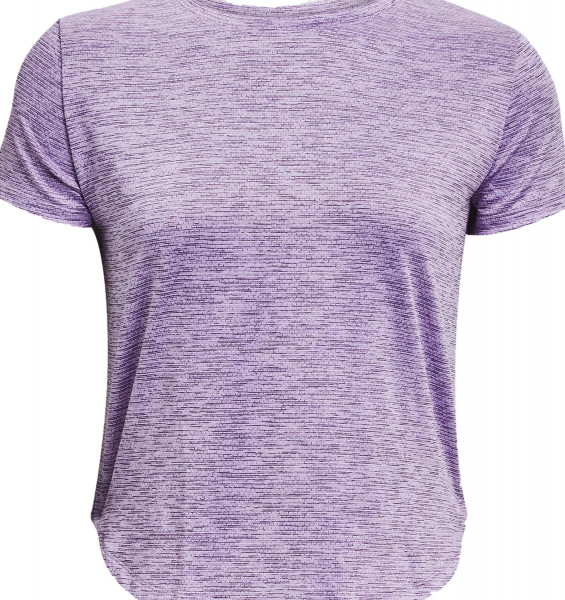  Under Armour Women's Tech Vent Short Sleeve - purple tint/black