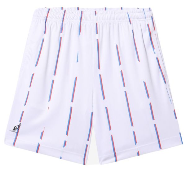 Férfi tenisz rövidnadrág Australian Stripes Ace Short - bianco