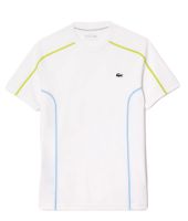 Męski T-Shirt Lacoste Ultra-Dry Pique Tennis - Biały