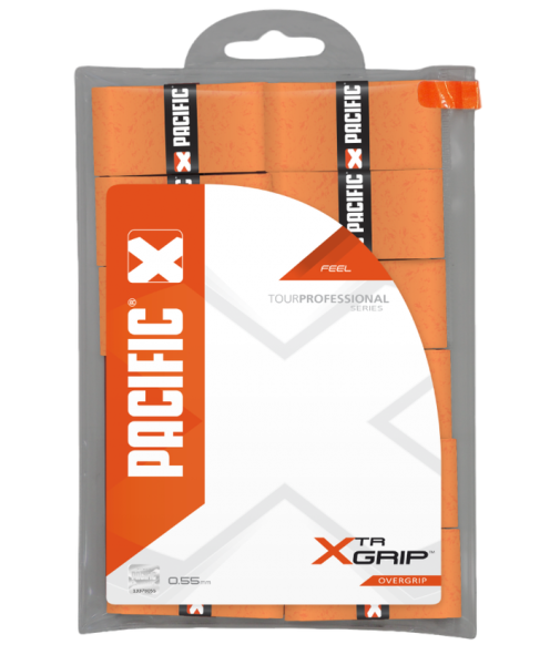 Owijki tenisowe Pacific XTR Grip 12P - Pomarańczowy