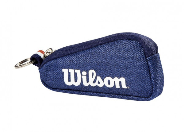 Atslēgu futrālis Wilson Roland Garros Keychain Bag - blue/white/clay red