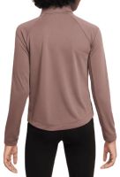 Majica kratkih rukava za djevojčice Nike Dri-Fit Long Sleeve Running Top - plum eclipse/reflective silver Majica kratkih rukava za djevojčice Nike Dri-Fit Long Sleeve Running Top - plum eclipse/reflective silver