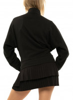 Hanorace tenis dame Lucky in Love Novelty Technology Love in Action French Terry Jacket - black Hanorace tenis dame Lucky in Love Novelty Technology Love in Action French Terry Jacket - black