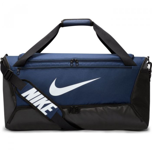 Sport bag Nike Brasilia 9.5 Training Duffel Bag - midnight navy/black/white