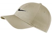 Kapa za tenis Nike H86 Essential Swoosh Cap - light bone/black