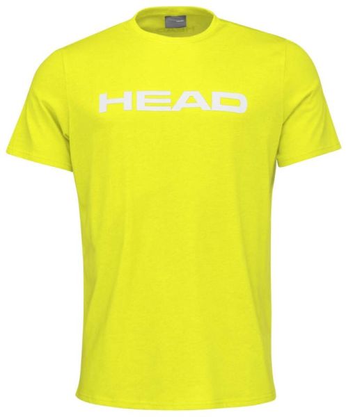 Herren Tennis-T-Shirt Head Club Basic T-Shirt - yellow
