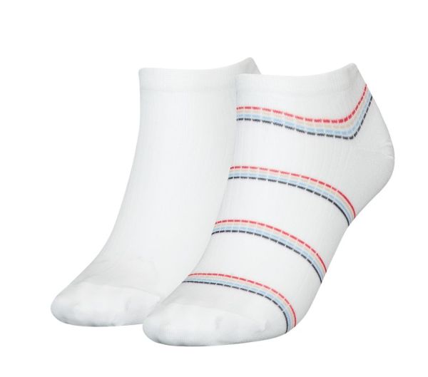 Čarape za tenis Tommy Hilfiger Sneaker Coast 2P - white/multicolor