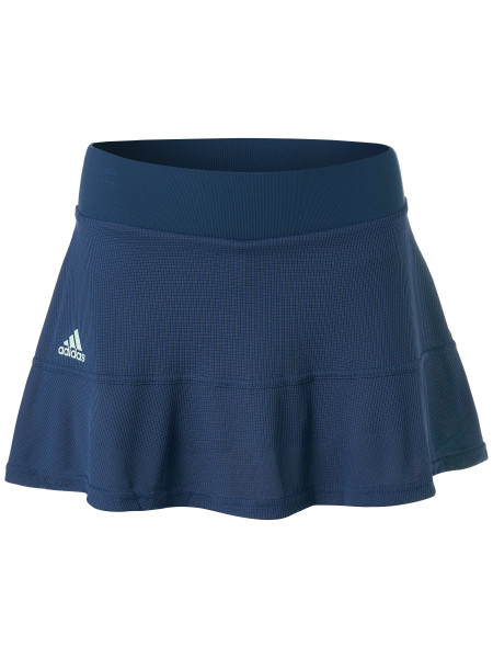  Adidas Match Skirt Heat Ready - tech indigo/dash green