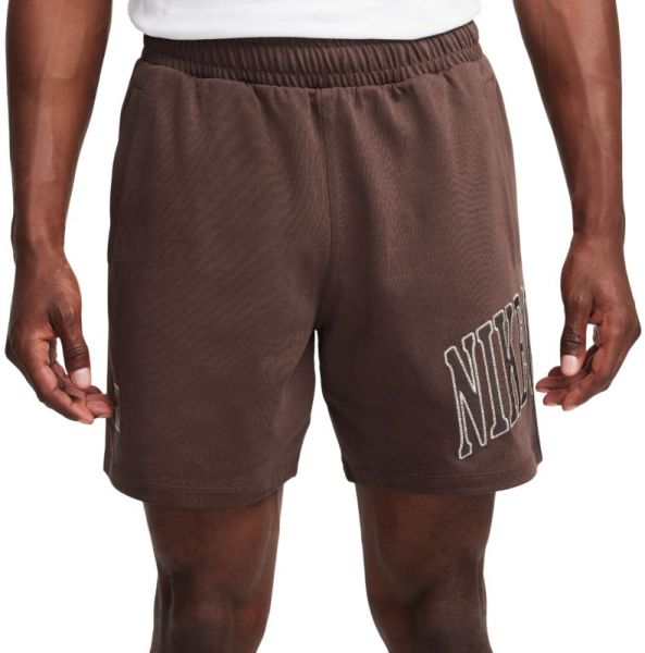 Pantaloncini da tennis da uomo Nike Court Heritage Tennis Marrone Tennis Zone Negozio di tennis