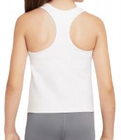 Majica kratkih rukava za djevojčice Nike Dri-Fit Swoosh Tank Bra - Bijel Majica kratkih rukava za djevojčice Nike Dri-Fit Swoosh Tank Bra - Bijel