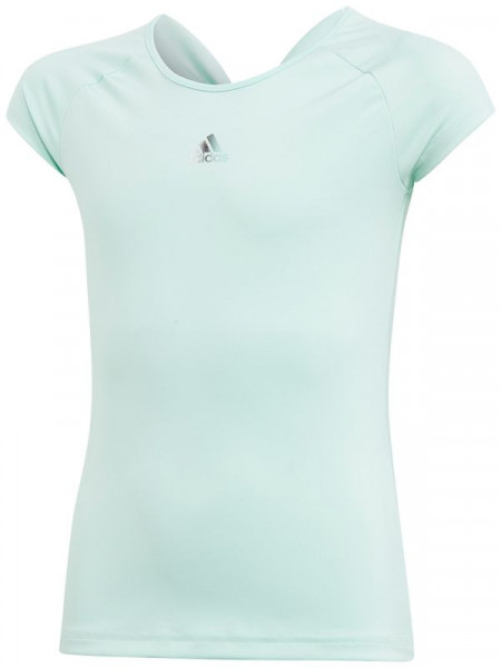 T-krekls meitenēm Adidas Girls Ribbon Tee - clear mint