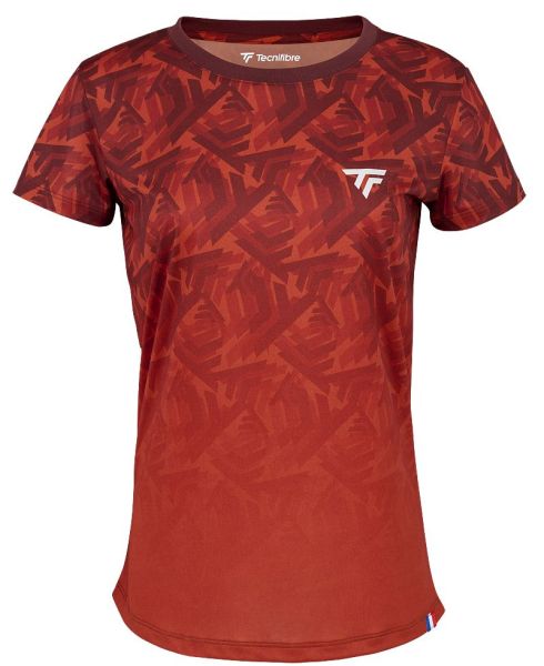 Ženska majica Tecnifibre X-Loop Tee - Crveni