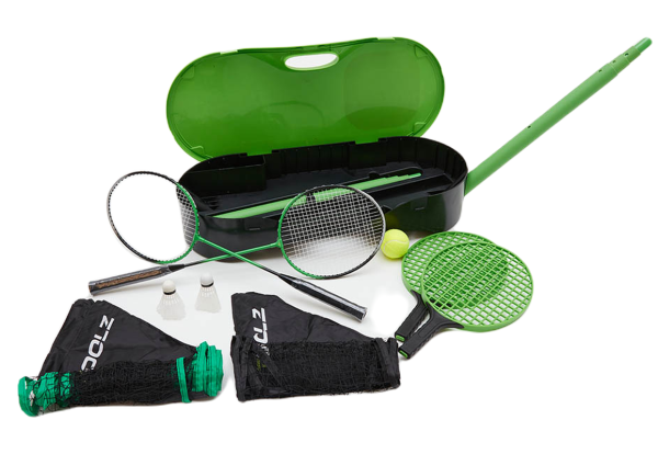 Trainingssets Toolz Portable 2in1 Tennis and Badminton Net