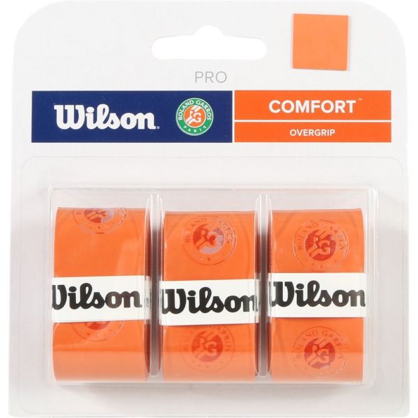 Viršutinės koto apvijos Wilson RG Grip 3P - orange