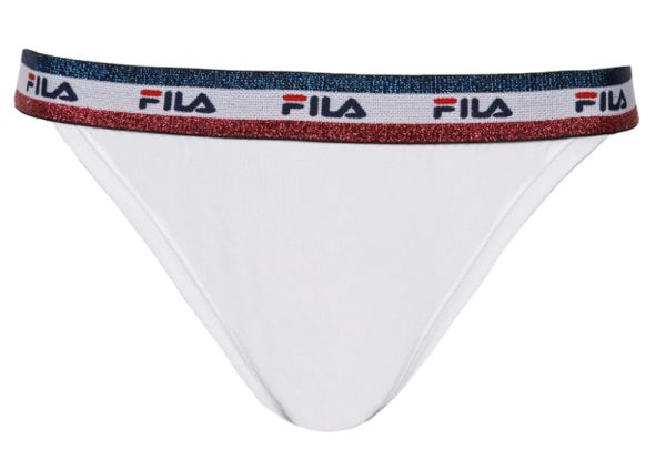 Damen Unterhosen Fila Woman Brazilian 1 pack - white