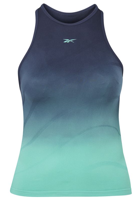 Reebok United By Fitness Seamless Tank Top W - vector navy/future teal
