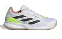 Sieviešu tenisa apavi Adidas AvaFlash - cloud white/core black/lucid lemon Sieviešu tenisa apavi Adidas AvaFlash - cloud white/core black/lucid lemon
