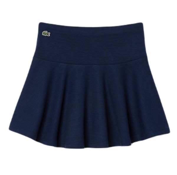 Suknja za djevojke Lacoste Stretch Mini Skirt - navy blue