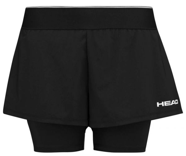 Teniso šortai moterims Head Dynamic Shorts W - black