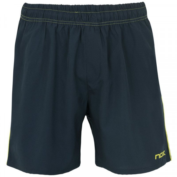 Shorts de tenis para hombre NOX Short Hombre Pro M - azul/lima