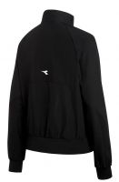 Ženska jakna za tenis Diadora L. FZ Jacket - black Ženska jakna za tenis Diadora L. FZ Jacket - black