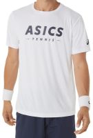 Męski T-Shirt Asics Court Tennis Graphic tee - brilliant white