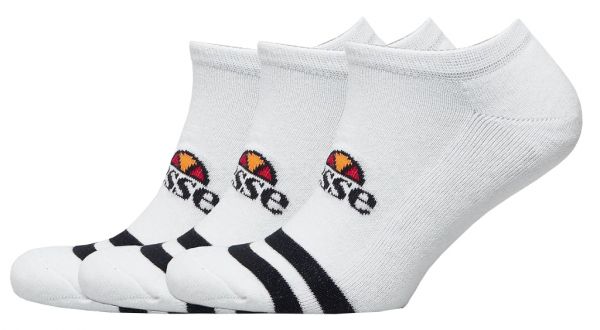 Чорапи Ellesse Melna Trainer Liner Sock 3P - white