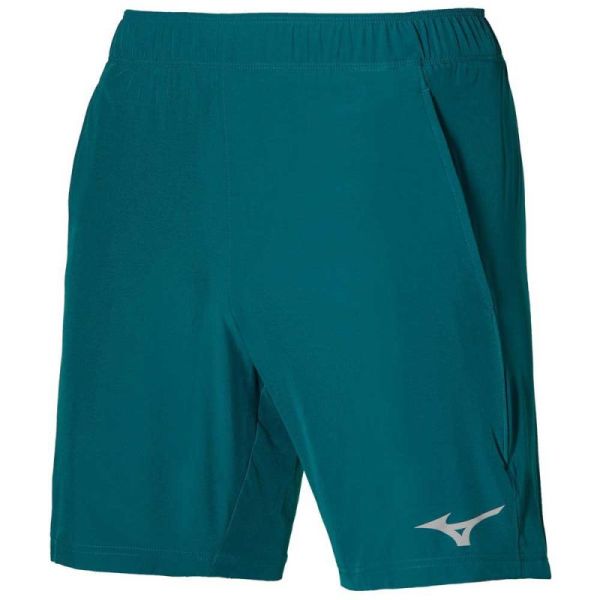 Shorts de tenis para hombre Mizuno AW22 8 in Flex Short - blue ashes