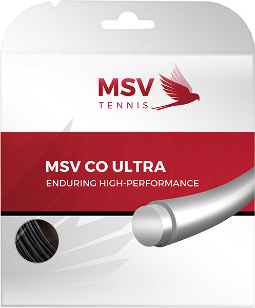 Tenisa stīgas MSV Co Ultra (12 m) - black