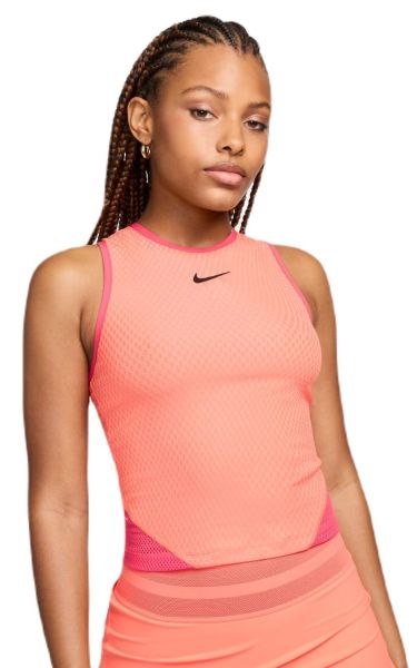 Дамски топ Nike Court Slam Dri-Fit - Оранжев