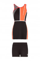 Ženska teniska haljina EA7 Woman Jersey Dress - black Ženska teniska haljina EA7 Woman Jersey Dress - black